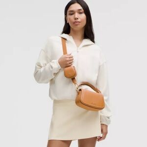 Lululemon Cactus Leather Alternative Mini Bag purse retail $148